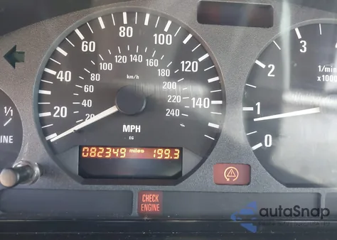 1997 BMW Z3 1.9L z USA, uszkodzony, nr VIN 4USCH7323VLB80007